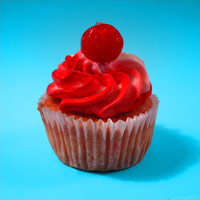 The Cherry Bomb Cupcake