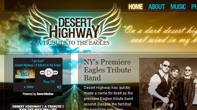 Desert Highway - Website