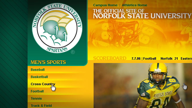 Norfolk State Athletics - Website